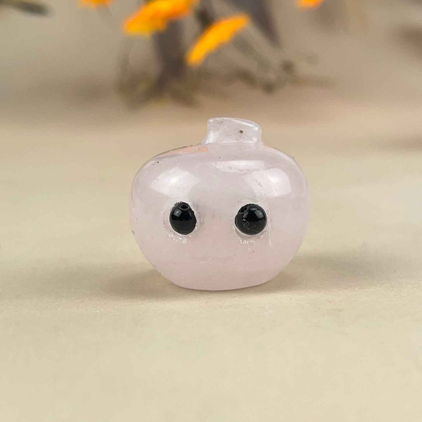 Crystal Apple Buddies Hedgehogs Healing Crystal Carving With Face