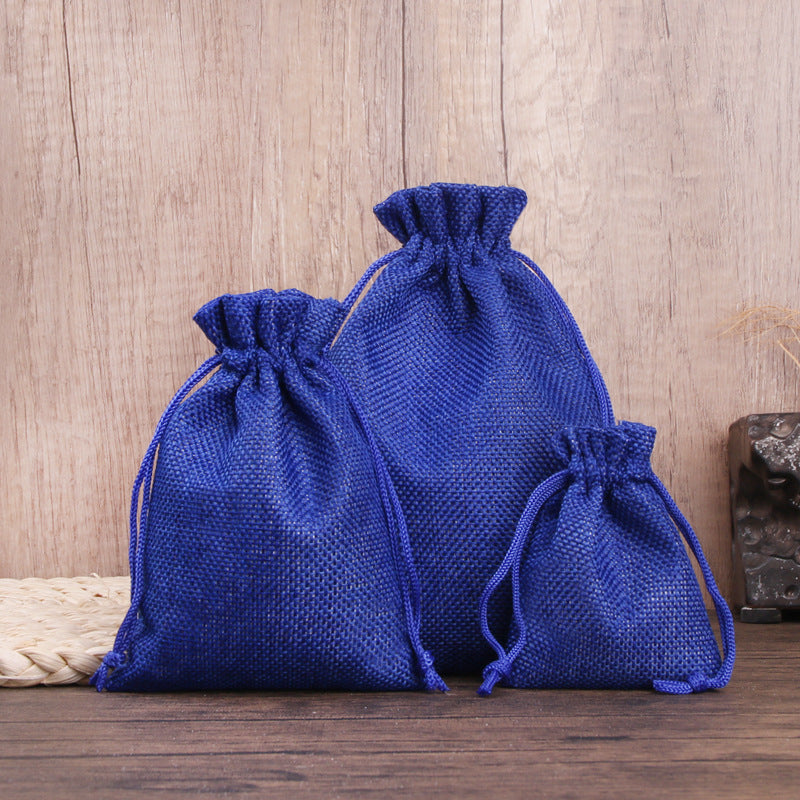 Sac en Tissu Petit Sac Cadeau Avec Cordon Serrage, Pochettes à Bijoux pour Cadeaux