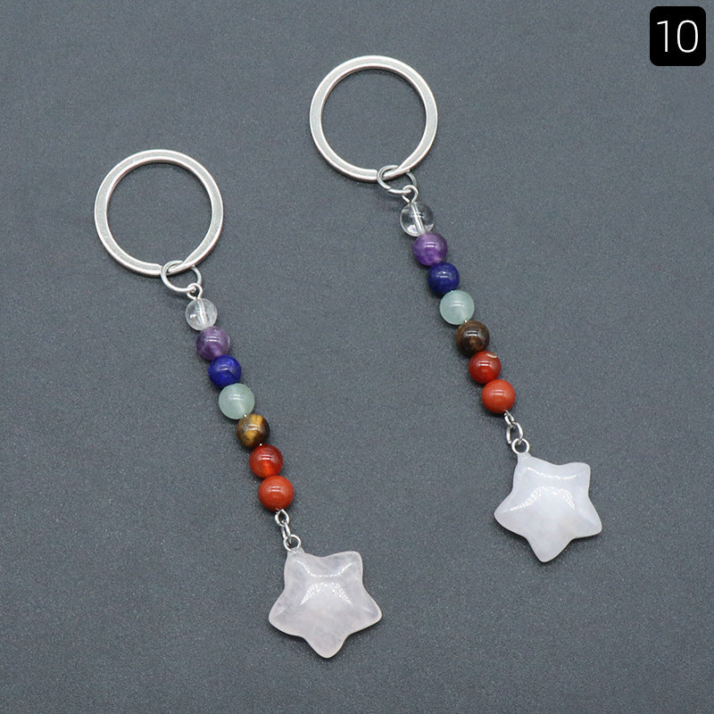 Cristal Porte Clef Etoile -Ky1472