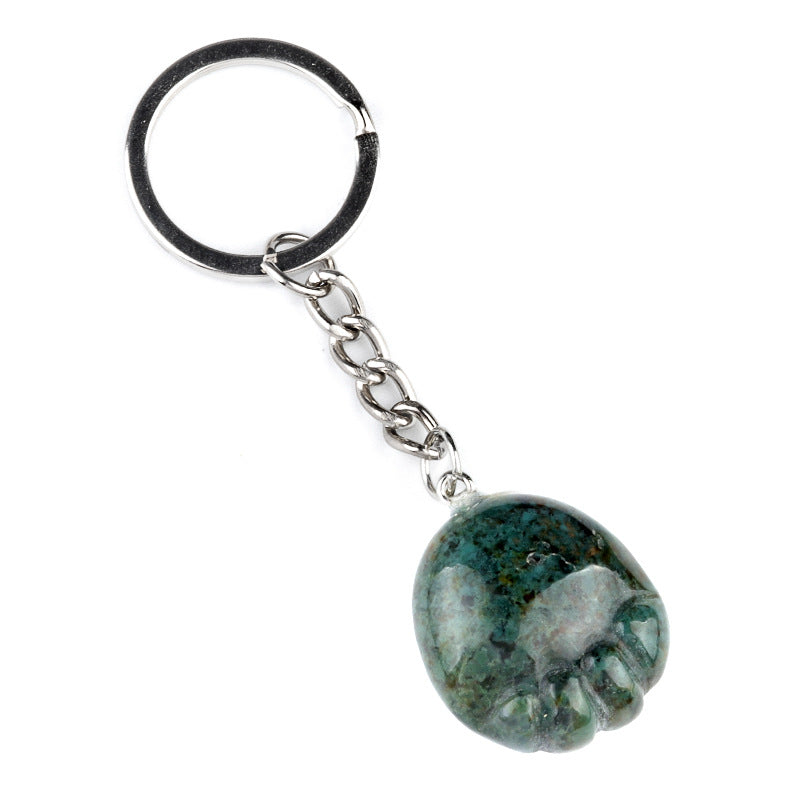 Cristal Porte Clef Patte-Ky1977