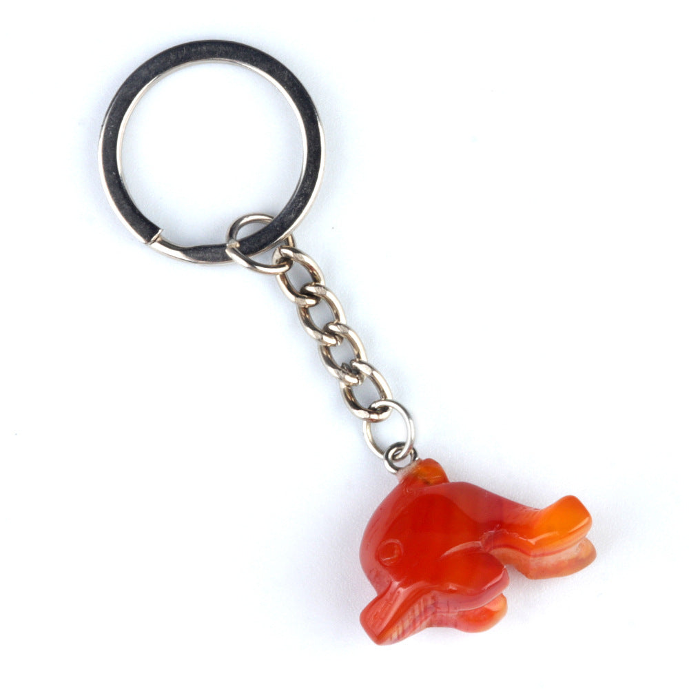 Crystal Dophins Keychains-Ky1949