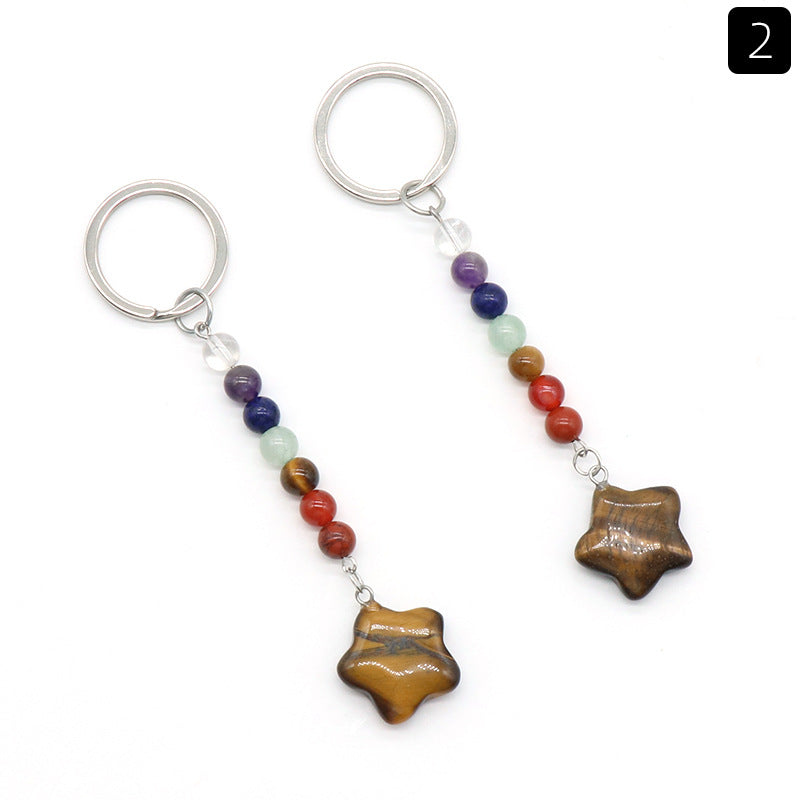 Cristal Porte Clef Etoile -Ky1472