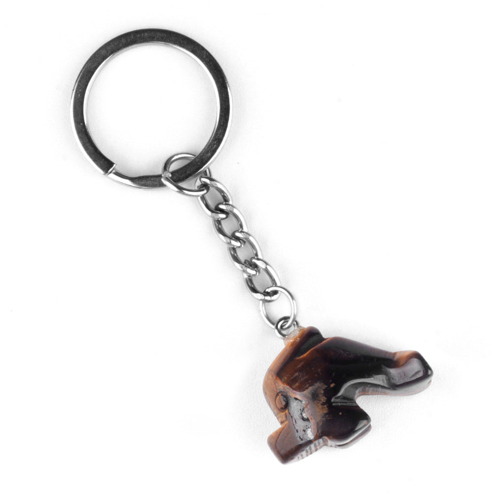 Crystal Dophins Keychains-Ky1949