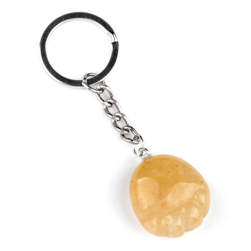 Cristal Porte Clef Patte-Ky1977