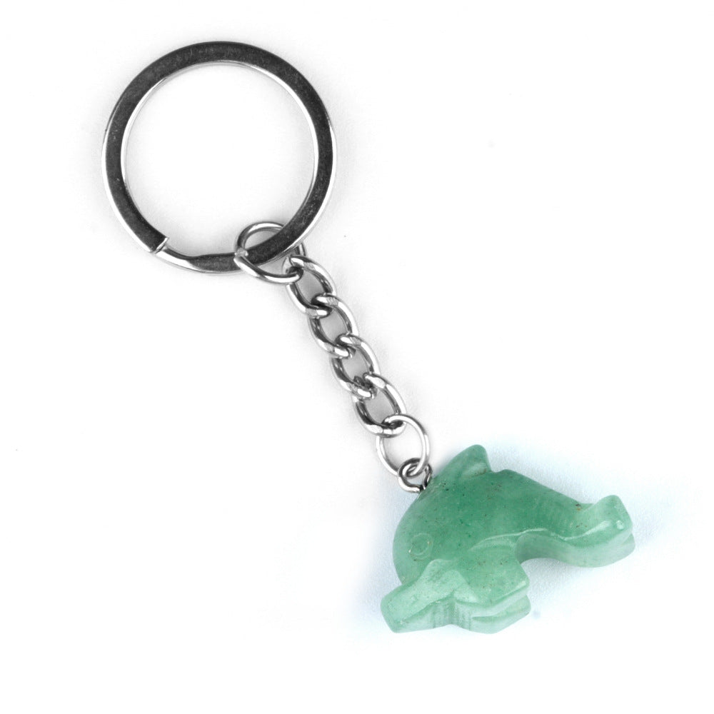 Crystal Dophins Keychains-Ky1949