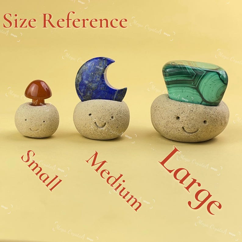 Mystère fait main en argile Crystal Buddies cristal naturel bureau animal avec visage cadeau base en argile polymère