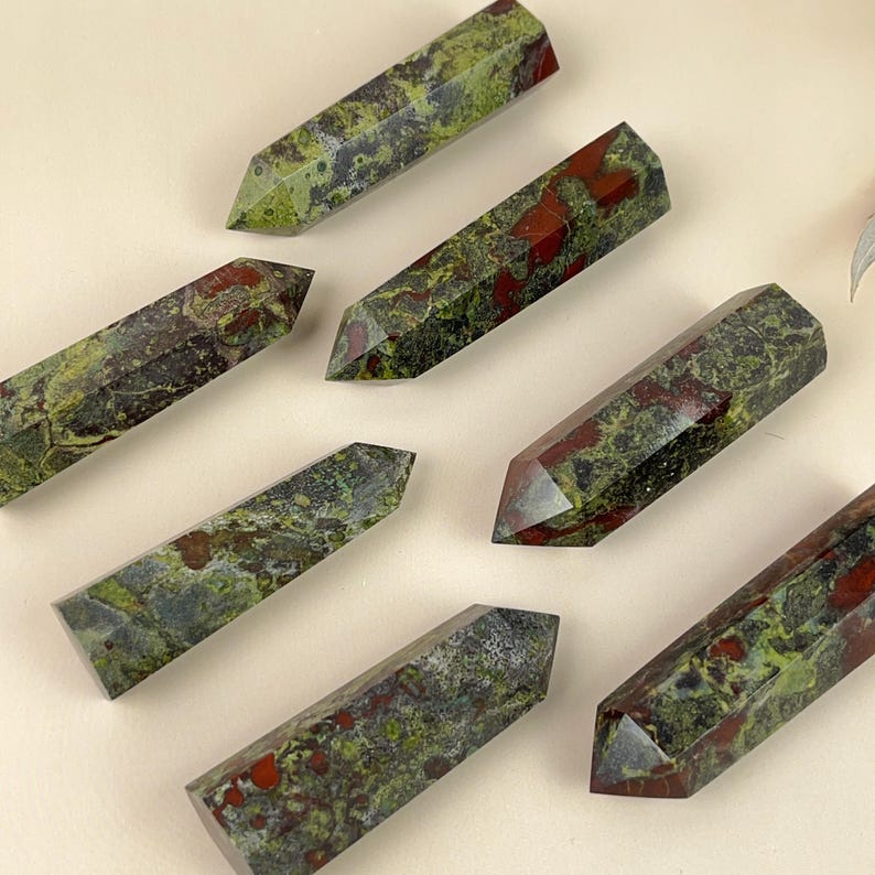 Natural Dragon Blood Towers Healing Crystal Crafts Crystal Points