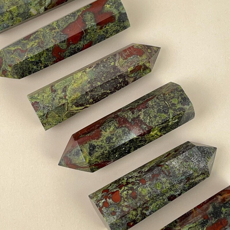 Natural Dragon Blood Towers Healing Crystal Crafts Crystal Points