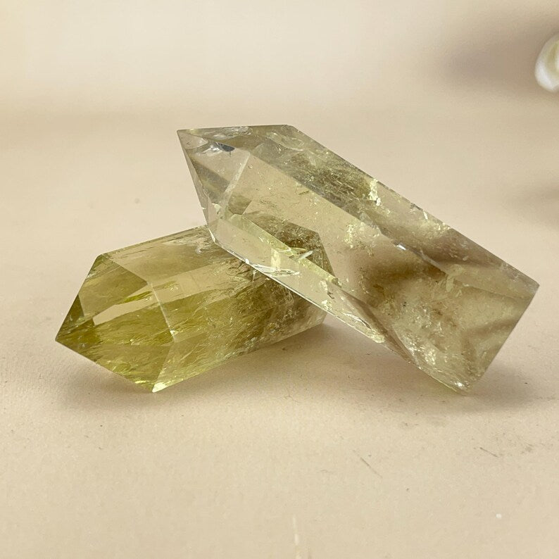 Natural Citrine Towers Healing Crystal Crafts Crystal Points