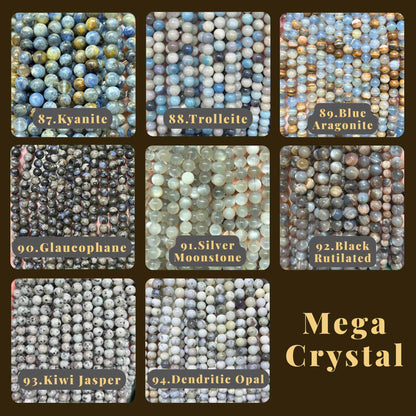 6MM Round Crystal Beads Collection