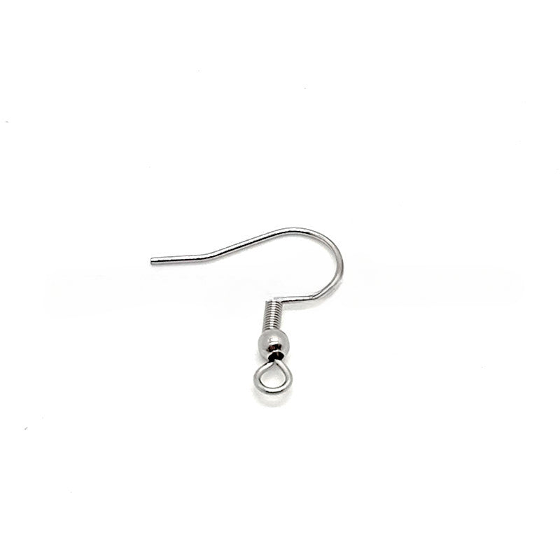 30pcs Crochets de Boucle D'Oreille Chirurgicaux Acier Inoxydable