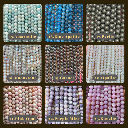 6MM Round Crystal Beads Collection