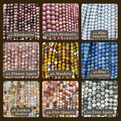 6MM Round Crystal Beads Collection