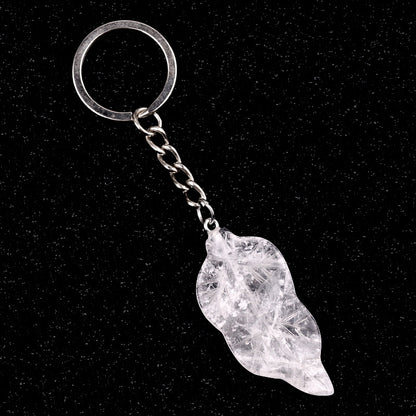 Cristal Porte Clef Feuille-Ky2073