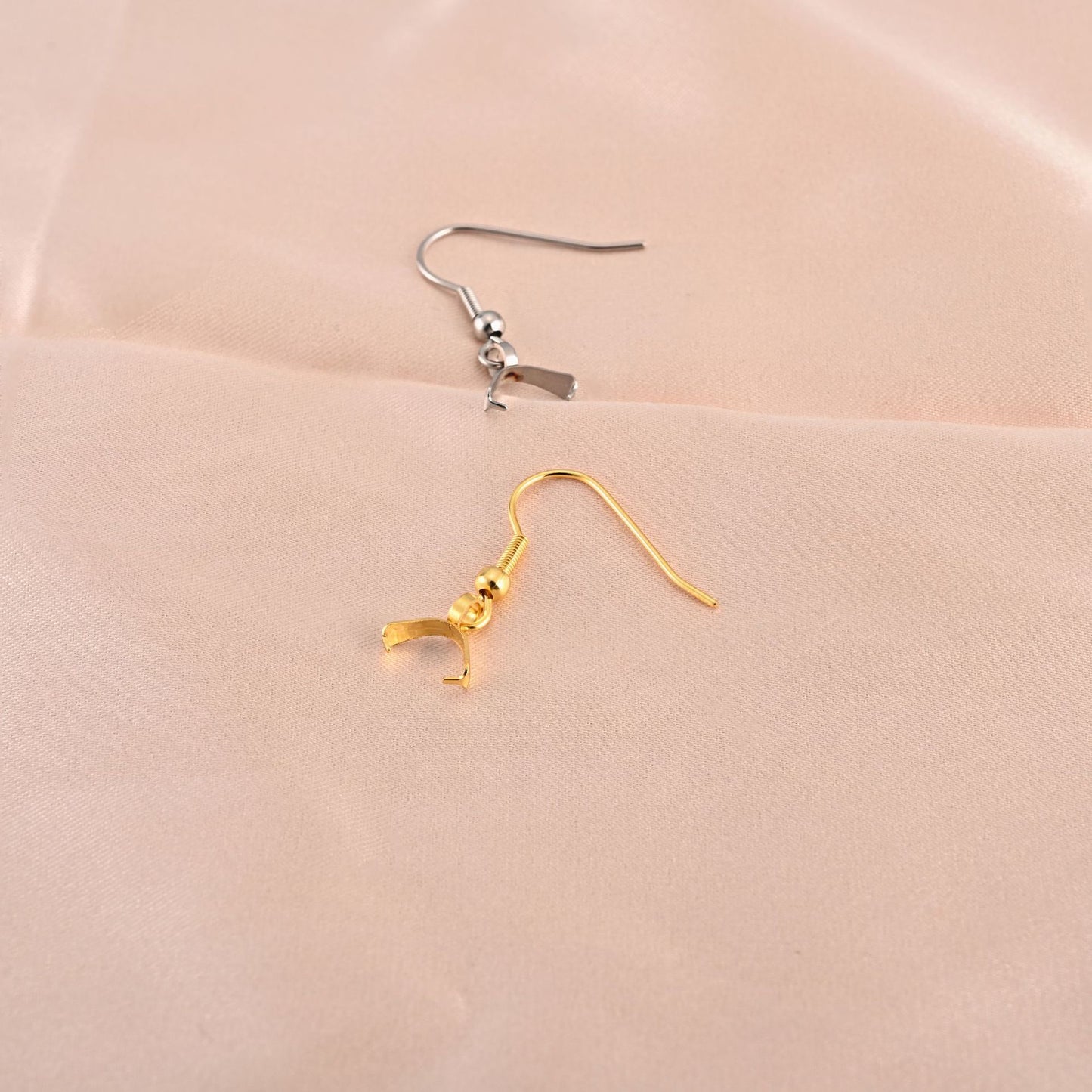 20pcs Crochets de Boucle D'Oreille Chirurgicaux Acier Inoxydable