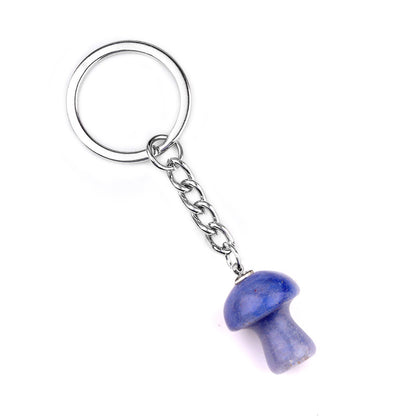 Cristal porte clef champignon-Ky1324