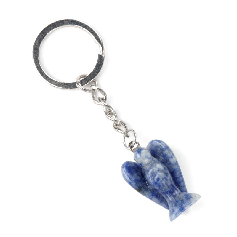 Cristal Porte Clef Ange-Ky1172
