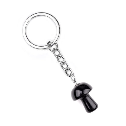 Cristal porte clef champignon-Ky1324