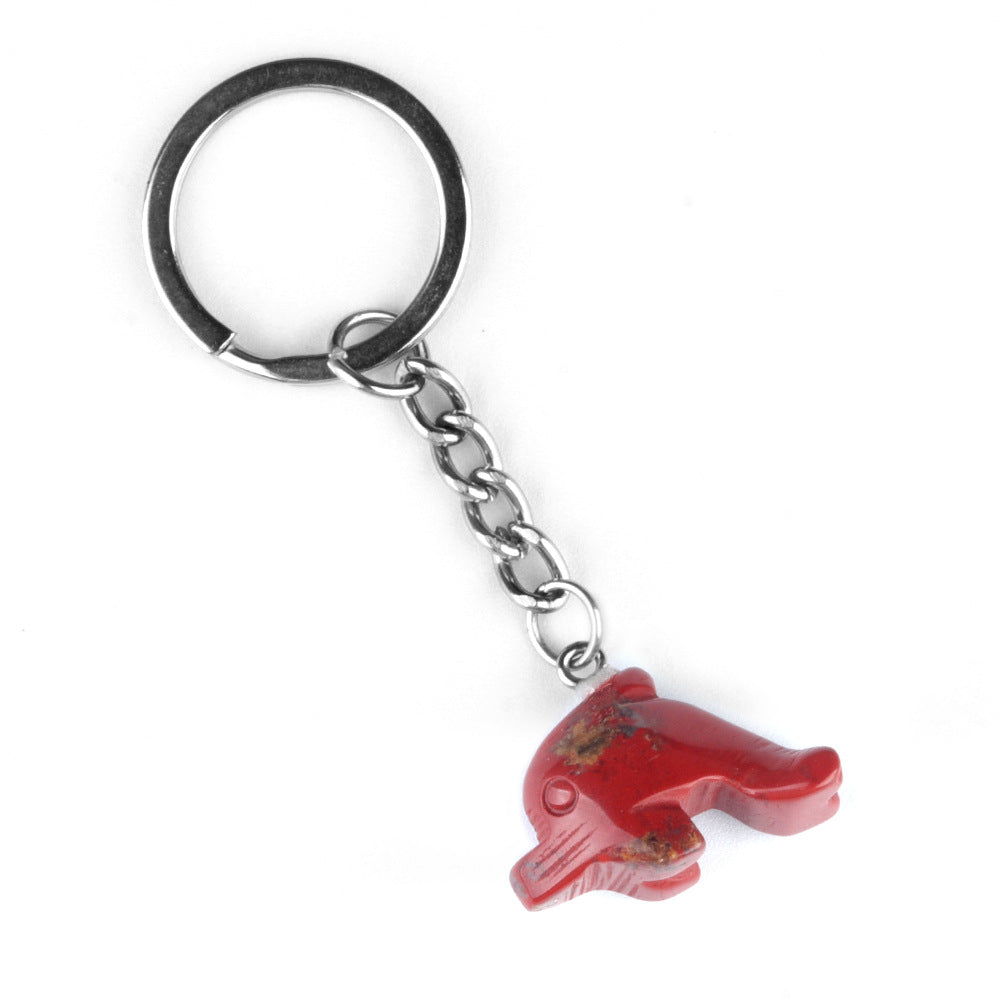 Crystal Dophins Keychains-Ky1949
