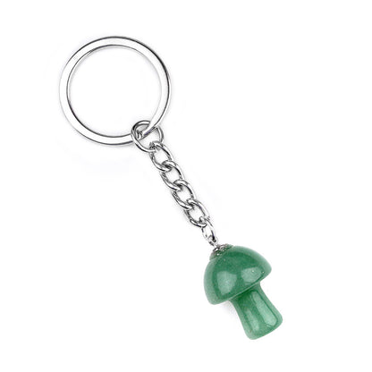 Cristal porte clef champignon-Ky1324