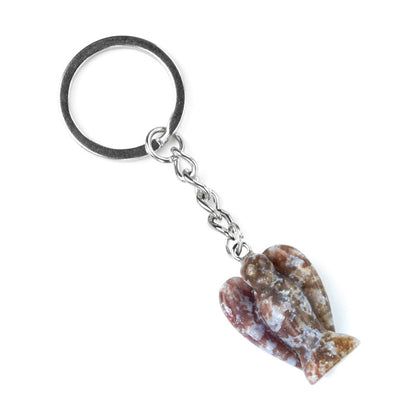 Cristal Porte Clef Ange-Ky1172