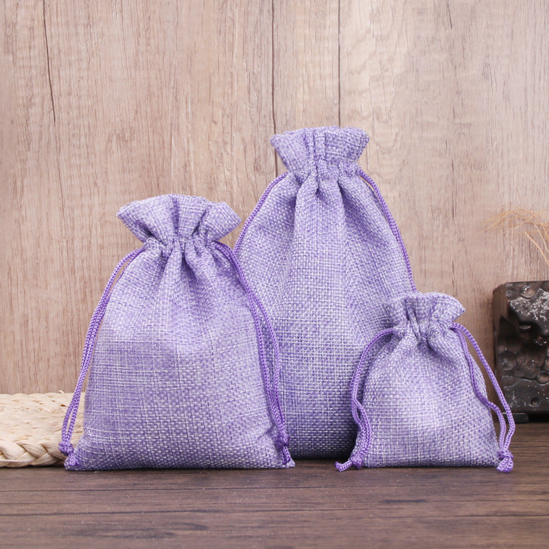 Sac en Tissu Petit Sac Cadeau Avec Cordon Serrage, Pochettes à Bijoux pour Cadeaux