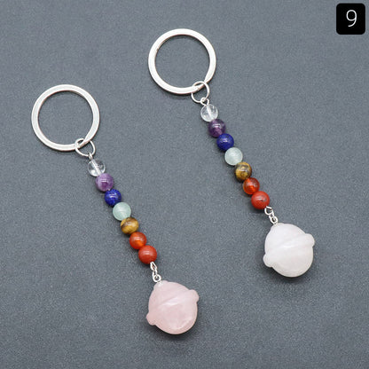 Cristal Porte Clef Planete-Ky1474