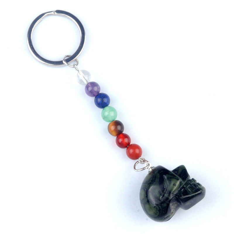 Cristal Porte Clef La crane de morte-Ky1470