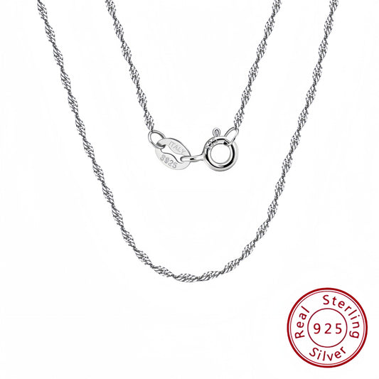 Les Chaines En Argent S925-S1