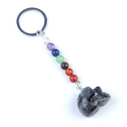 Cristal Porte Clef La crane de morte-Ky1470