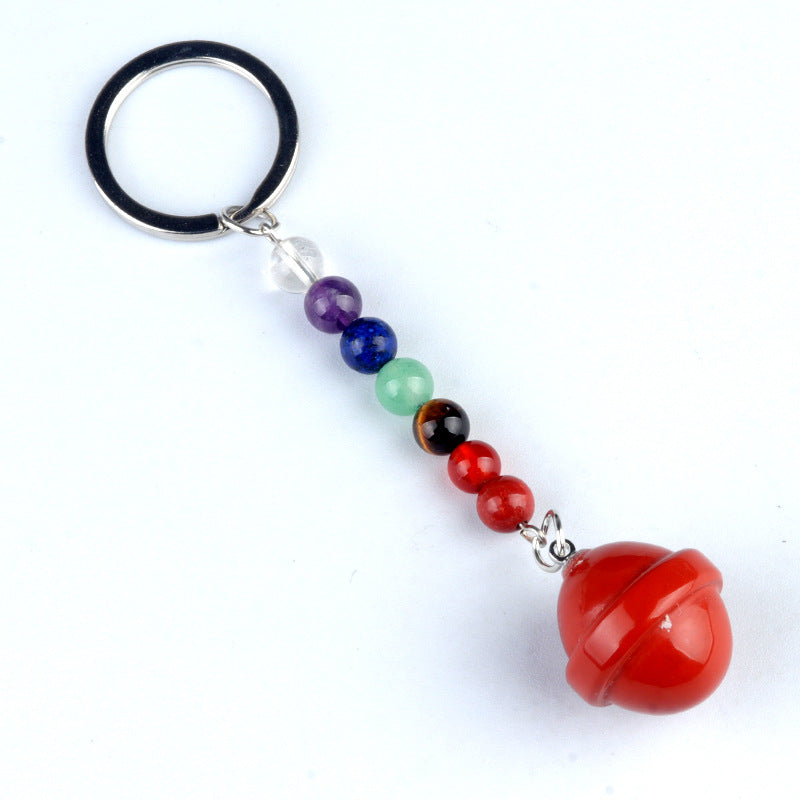 Cristal Porte Clef Planete-Ky1474
