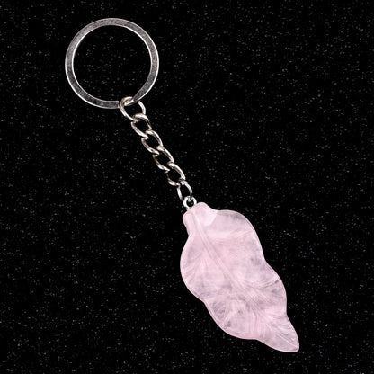 Cristal Porte Clef Feuille-Ky2073