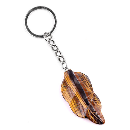 Cristal Porte Clef Feuille-Ky2073