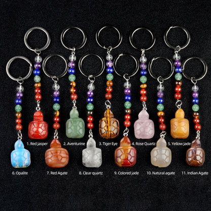 Crystal Keychains Turtle/ Cristal Porte Clef Tortue-Ky1955