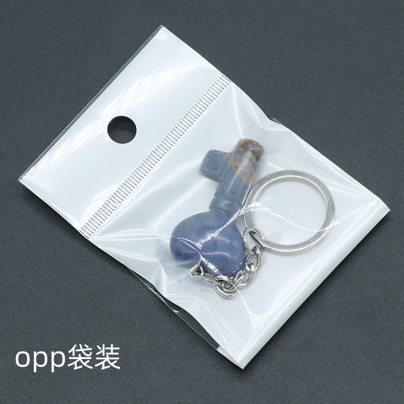 Cristal Porte Clef Coeur Clef-Ky1569