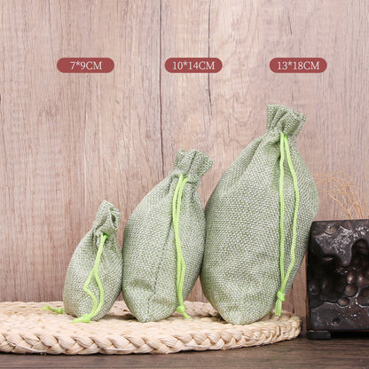 Sac en Tissu Petit Sac Cadeau Avec Cordon Serrage, Pochettes à Bijoux pour Cadeaux
