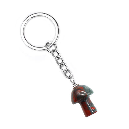 Cristal porte clef champignon-Ky1324