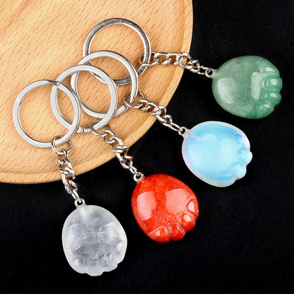 Cristal Porte Clef Patte-Ky1977