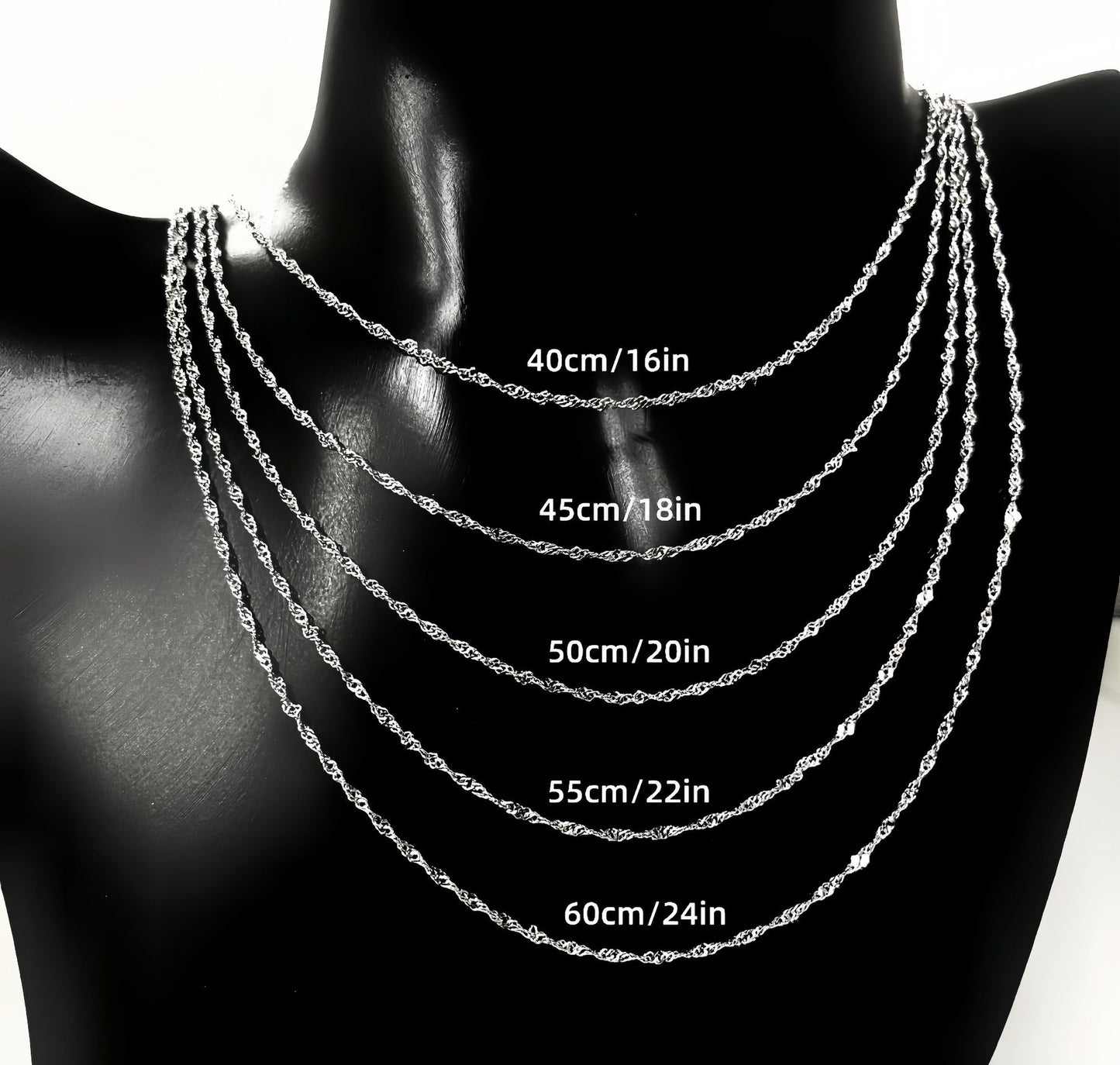 Les Chaines En Argent S925-S1