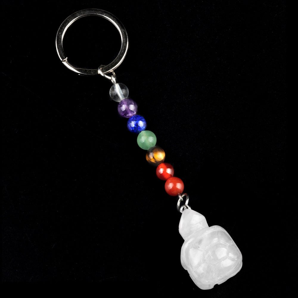 Crystal Keychains Turtle/ Cristal Porte Clef Tortue-Ky1955
