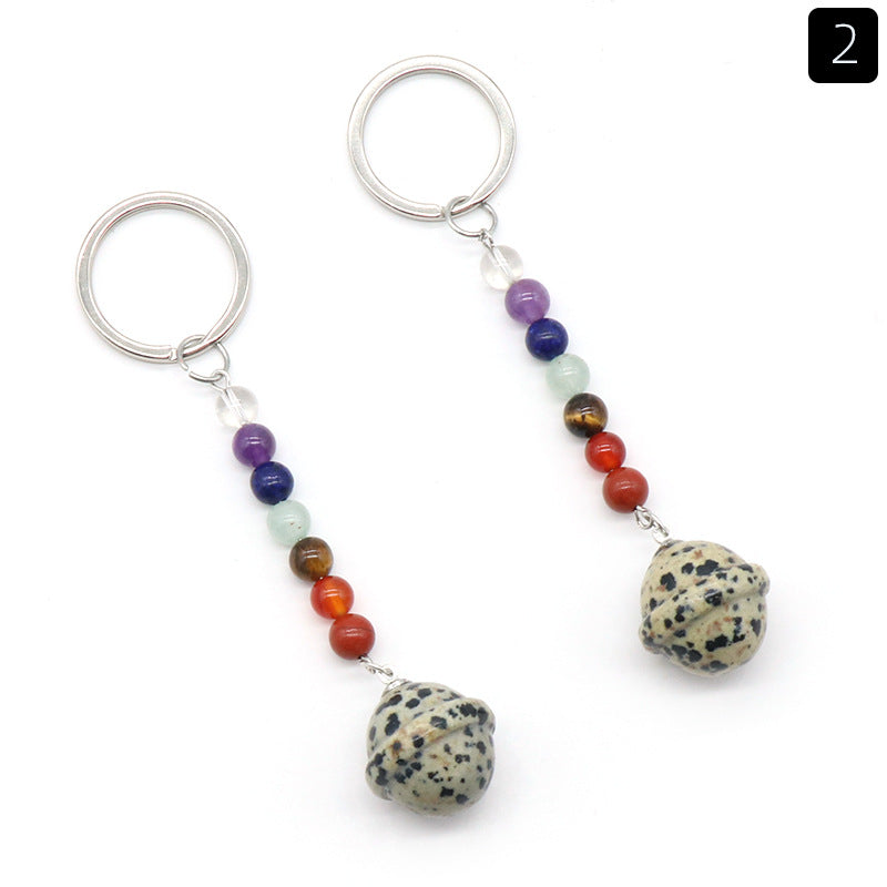 Cristal Porte Clef Planete-Ky1474