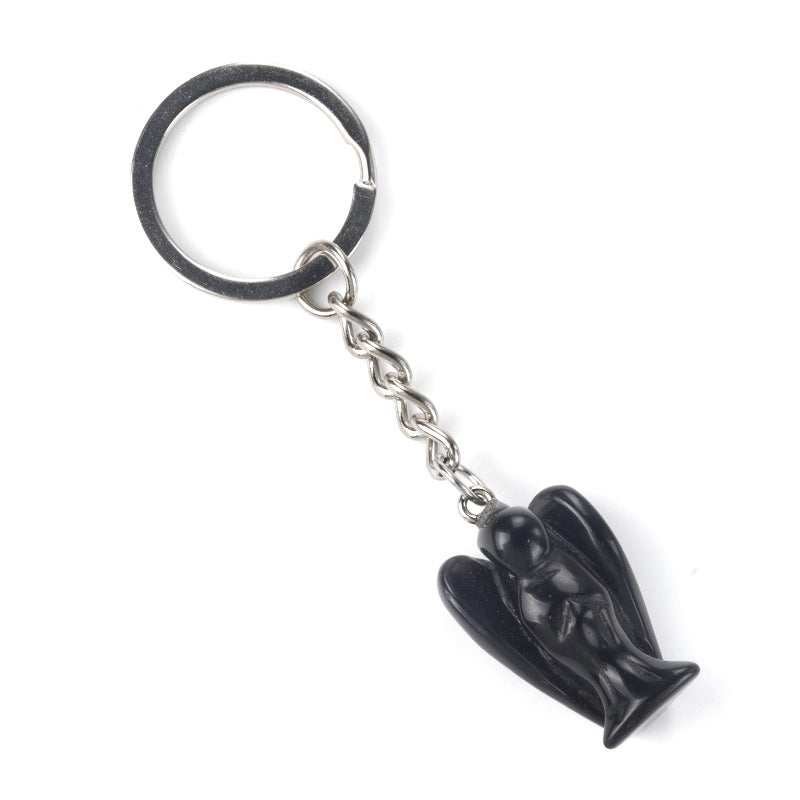 Cristal Porte Clef Ange-Ky1172