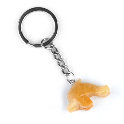 Crystal Dophins Keychains-Ky1949