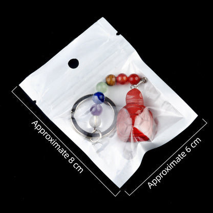 Crystal Keychains Turtle/ Cristal Porte Clef Tortue-Ky1955