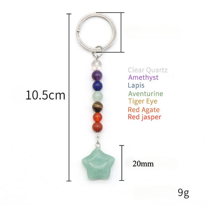 Cristal Porte Clef Etoile -Ky1472
