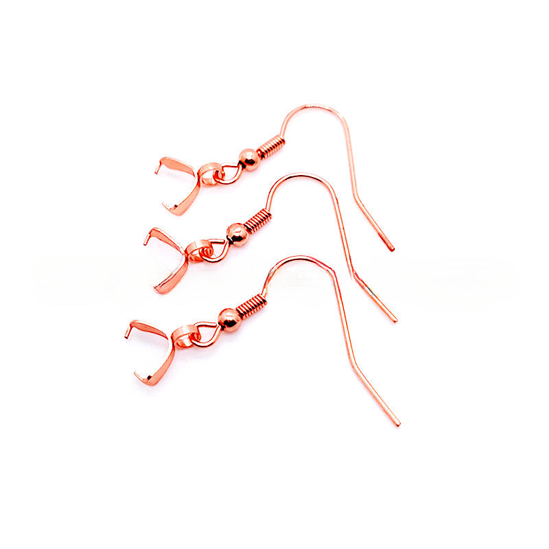 20pcs Crochets de Boucle D'Oreille Chirurgicaux Acier Inoxydable