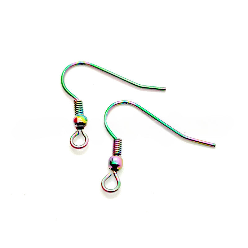 30pcs Crochets de Boucle D'Oreille Chirurgicaux Acier Inoxydable