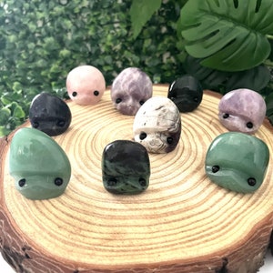 Natural Crystal Tumble Buddies Hedgehogs Healing Crystal Carving With Face