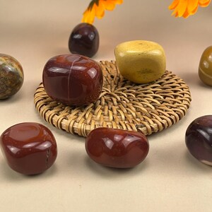 Natural Mookaite Tumbles Stones Crystal Tumbles Healing Crystal