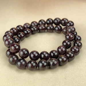 Natural Garnet Crystal Bracelets Healing Crystal Crafts Gemstone Bracelet